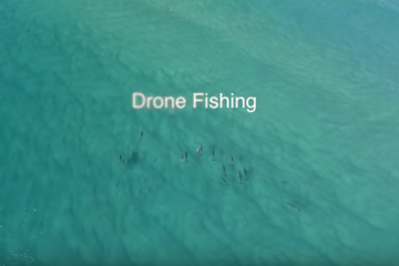¿Pescar con drones?