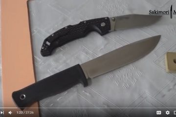 El mantenimiento del cuchillo