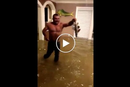 Pescando en casa