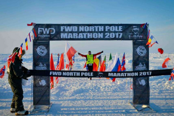 El maratón del Polo Norte