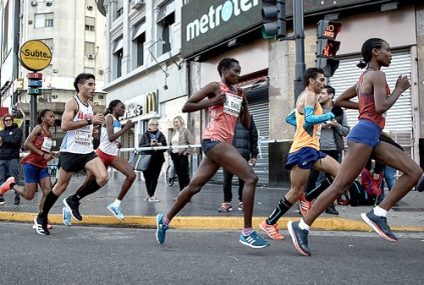 Histórico maratón de Buenos Aires