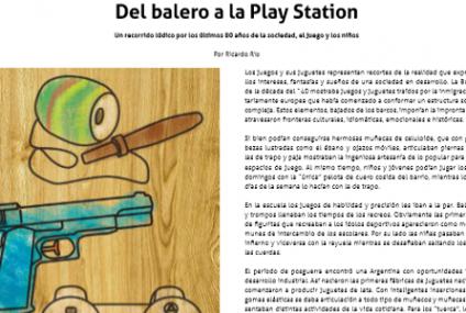 Del balero a la play station