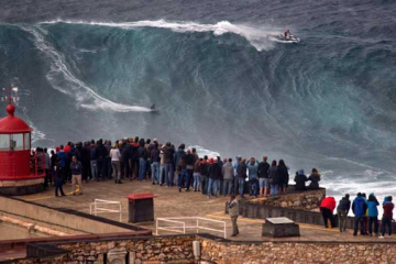 Surfeando olas gigantes