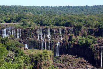 Sequía en las Cataratas del Iguazú