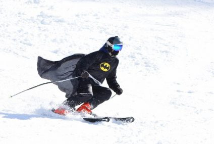 Batman en la nieve