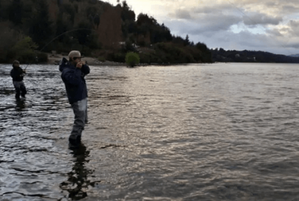 Pesca furtiva en Villa la Angostura