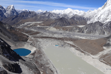 La situación de los lagos glaciares