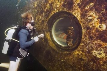 Un profesor de Florida batió un récord mundial viviendo bajo el agua