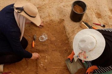 Descubren 125 tumbas en un cementerio romano de Gaza