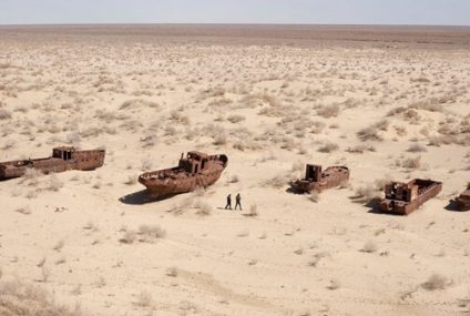 El mar de Aral se convirtió en un desierto