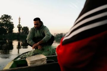 Los pescadores de plástico del Nilo