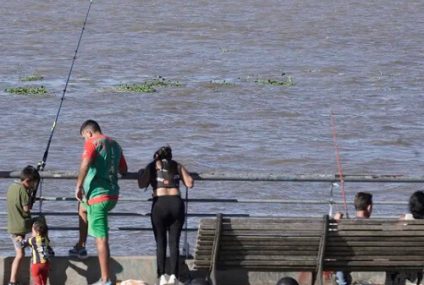 Con la crecida del río vuelve la pesca