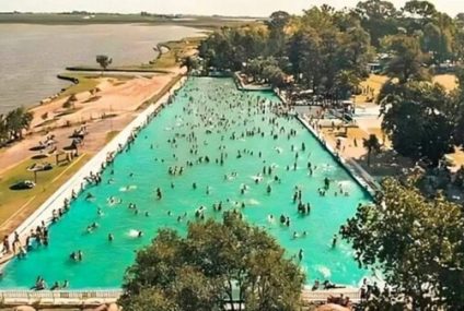 El pueblo que tiene la pileta más grande del país El pueblo que tiene la pileta más grande del país