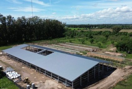 Avanza la construcción del nuevo Centro de Tiro Deportivo que construye Santa Fe