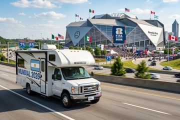 El mundial de fútbol impulsa un “boom” histórico de motorhomes en EE. UU