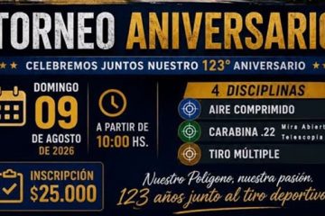 123 años de historia viva: El Tiro Federal de Rawson celebra su aniversario y consolida su presente deportivo