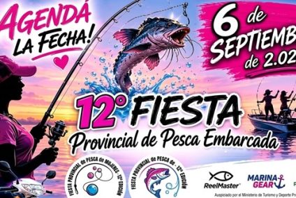 Villa Ocampo palpita la 12° Fiesta Provincial de Pesca Embarcada para Mujeres: habrá más de 12 millones en premios