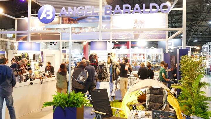 El stand de SA Angel Baraldo en la 25° Expo Aicacyp Aire Libre