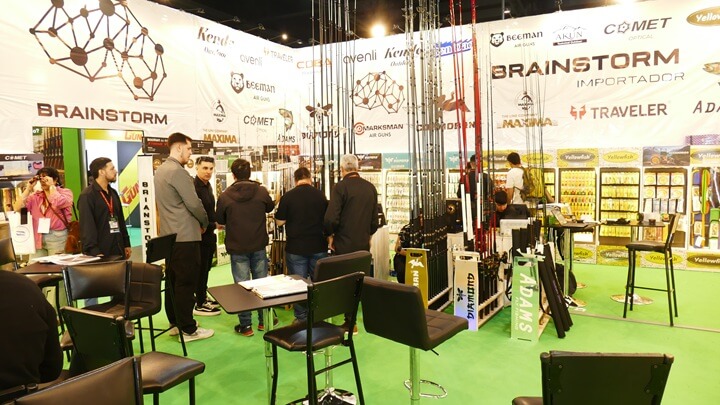 El stand de Brainstorm en la 25° Expo Aicacyp Aire Libre