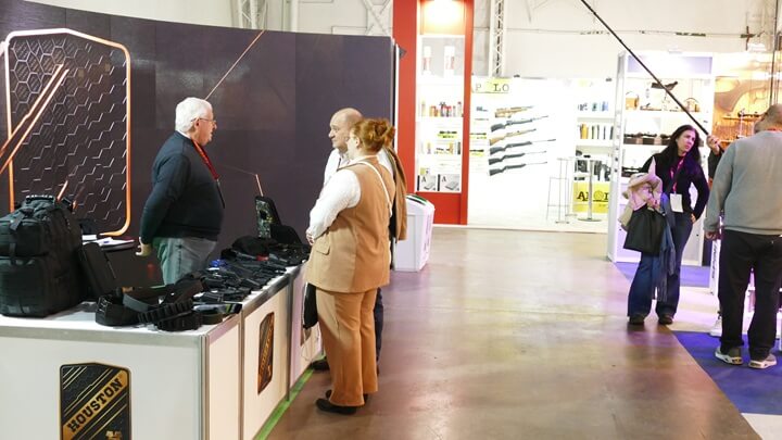 El stand de Fundas Houston en la 25° Expo Aicacyp Aire Libre