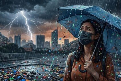 Tormentas de polímero: Alerta global por la caída de lluvia con microplásticos tóxicos en Indonesia