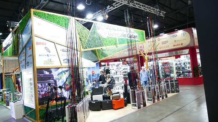 El stand de Gonzalo Galán en la 25° Expo Aicacyp Aire Libre