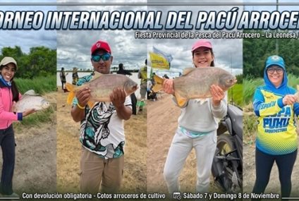 La Leonesa se prepara para la 12.ª edición del Torneo Internacional de Pesca del Pacú Arrocero La Leonesa se prepara para la 12.ª edición del Torneo Internacional de Pesca del Pacú Arrocero